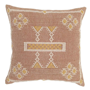 ITHL Decorative Moraccan Geometric Handwoven Cotton <b>Cushion</b> Cover Stylish Soft Outdoor Living Room <b>Cushion</b> - Product Image 1