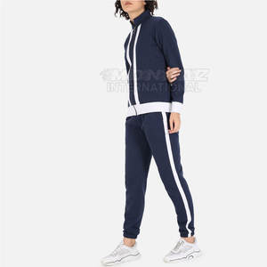 ชุดวอร์มรัดกล้ามเนื้อมีซิปใส่สบายสำหรับผู้หญิงชุดวอร์มเข้ารูปทันสมัย - Product Image 1