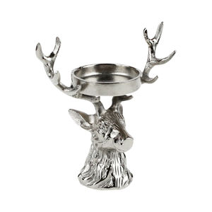 Luxueux fait à la main en aluminium bois de cerf bougeoir noël mariage salle à manger pièce maîtresse éclairage élégant pour décorer le métal - Product Image 2