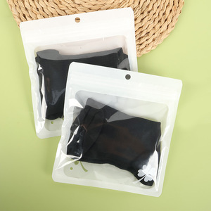 Clothes <b>Bag</b> Factory Wholesale Ice Sleeve Packaging <b>Bag</b> Three-Side Seal Composite <b>Bag</b> Waterproof Underwear Sock <b>Ziplock</b> <b>Bag</b> - Product Image 1