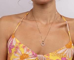 Collier pendentif en diamant moissanite certifié GRA fait à la main pour femmes, bijoux fins de luxe avec or 14 carats, bijoux fins - Product Image 2