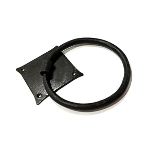 Aldaba de puerta de hierro fundido aldaba de puerta de nuevo aspecto acabado antiguo aldaba de puerta de hierro fundido - Product Image 2