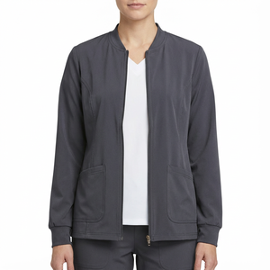 Dernières vestes de travail médicales, uniformes médicaux, vestes à manches longues, qualité supérieure, douces, durables, respirantes, vestes de travail médicales de qualité disponibles - Product Image 1