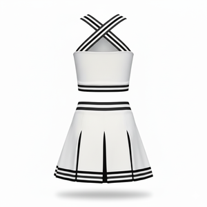 Uniformes de cheerleading durables pour les équipes, logo personnalisé et matériaux de qualité, parfaits pour les spectacles professionnels - Product Image 2