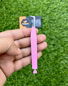 แหนบขนตา90องศาแหนบสีชมพูสำหรับขนตาปลอม - Product Image 2