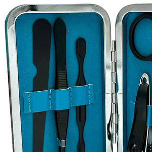 Kit de 7 Piezas Esenciales para Manicura en Estuche de Transporte, Kit de Tijeras para Pedicura L.A. ELAHI CO - Product Image 6