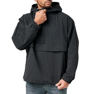 Chaqueta cálida cortavientos informal para hombre 2025, forro de malla de media cremallera con calefacción gruesa, forro polar personalizado OEM 100 gramos, nuevo servicio de primavera teñido - Product Image 3