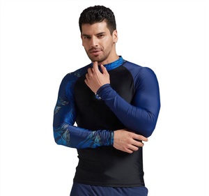 Livraison rapide Sportswear Rash Guard pour adultes Sublimation personnalisée imprimé à manches longues extensibles Rash Guards en meilleure vente - Product Image 6