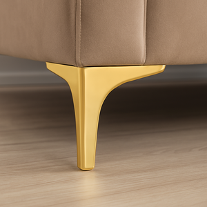 Patas Triangulares de Plástico Doradas de 14 cm para Muebles, Resistentes y Duraderas, Material PP, Modernas, para Sofás y Gabinetes, Aplicación en Sala de Estar - Product Image 4