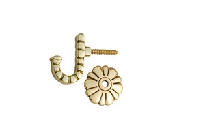 2025 Hot Selling Wall Mounted Double Coat Brass Wall Hanger <b>Hook</b> - Product Image 5