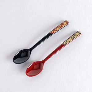 Cuchara de resina adecuada para accesorios de cocina modernos, cuchara de resina para servir y mezclar alimentos, cuchara de resina hecha a mano con un diseño único. - Product Image 4