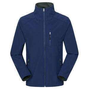 Veste Softshell Imperméable de Haute Qualité pour Hommes, Taille Plus, Isolée, Chaude, Nouveau Style, Coupe-Vent, Polaire, Broderie Imprimée - Product Image 3
