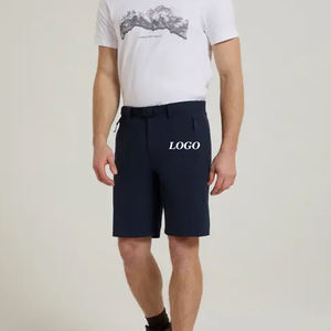 Shorts en coton pour hommes avec logo personnalisé, style décontracté chic pour l'été, élégants/détendus, fabriqués en matière douce, 2026 - Product Image 1
