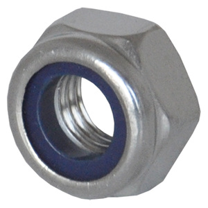 Tuerca hexagonal autoblocante de acero inoxidable A2 M 8 - Product Image 1