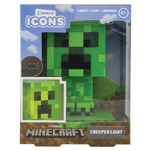 Veilleuse LED 3D Creeper de Minecraft, lumière d'ambiance gravée en ABS pour chambre à coucher, 7 couleurs, LED chaude, décoration carrée pour pièce - Product Image 2