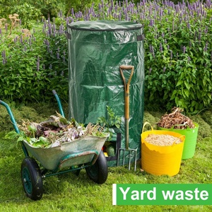 Sacs de culture de jardin Saifili durables et modernes en PE 150 g/m² pour <span class=keywords><strong>compost</strong></span> et fermentation, imperméables, respirants, faciles à utiliser, bac de jardinage épaissi - Product Image 2