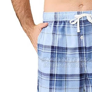 2025 pantalones de franela de etiqueta privada de estilo informal para hombres más vendidos lienzo ligero 100% algodón cintura media patrón recto - Product Image 6