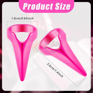 Pince à sectionner les mèches, ensemble d'anneaux de sectionnement, acier inoxydable, outils de tressage, dreadlocks durables, extensions de cheveux humains - Product Image 2