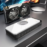 Untuk Radeon RX 7800 XT 8GB DDR6 VRAM Kipas Portabel Laptop USB Unit Pemroses Grafis Diskrit