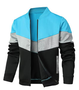 Blouson aviateur élégant pour homme, tissu doux et respirant, fermeture éclair, coupe décontractée, streetwear moderne, blouson aviateur parfait - Product Image 1
