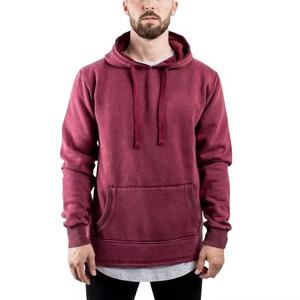 Sudadera con Capucha Extra Grande de Invierno, Lisa, Teñida, Estilo Vintage, Tejido de Algodón de 430 g/m² - Product Image 5