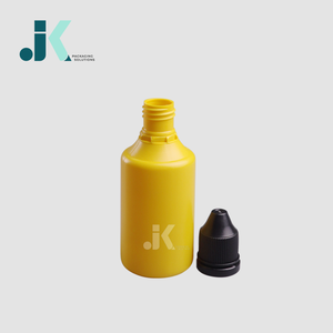 Botella de 100 ml de LDPE amarillo para envasado de líquidos, para peróxido de hidrógeno - Fabricante de Vietnam, mejor precio, alta calidad - JK Packaging - Product Image 1
