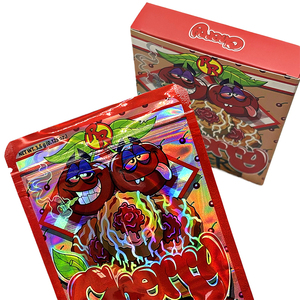 Bolsas Mylar con Caja Holográficas a Prueba de Olores, Reutilizables, de 3.5g, para Empacar Dulces y Gomitas, Disponibles en Stock - Product Image 3