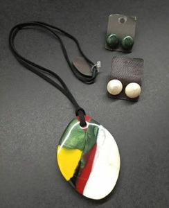 Las últimas joyas, productos más vendidos en Alibab, joyería de moda, colgante de resina de cadena larga, joyería gruesa, collares de mujer personalizados - Product Image 1