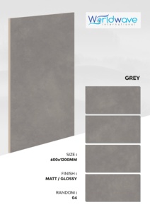 600x1200mm 600x600mm Carreaux de porcelaine Finition mate brillante Murs de sols modernes élégants durables Finitions mats brillants durables - Product Image 5