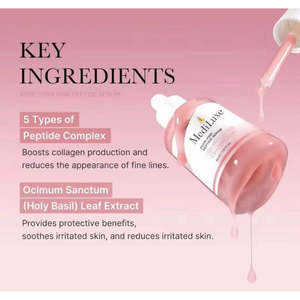 Suero de Péptidos Rosados PDRN 30ml 50ml Producto para el Cuidado de la Piel de Uso Doméstico para Rostro y Nariz Antienvejecimiento Antiarrugas Reafirmante Niacinamida Vitamina C - Product Image 2