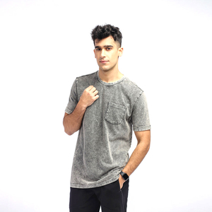 เสื้อยืดผู้ชายไซส์ใหญ่พิเศษผ้าฝ้ายพิมพ์ลายลำลองฟิตเนส - Product Image 5