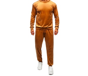 ชุดเซ็ตแทรคสูทแบบหนาพิมพ์ลายตามสั่งขายส่ง เสื้อฮู้ดดี้และกางเกงขายาวแบบ unisex สำหรับผู้ชายและผู้หญิง - Product Image 1