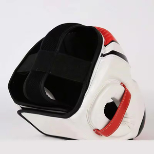 2024 unisexe formation professionnelle boxe tête gardes Logo personnalisé haute Arts martiaux Protection de la tête en gros haute boxe casques - Product Image 5