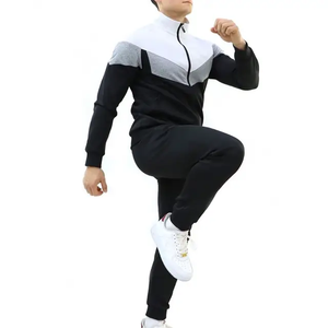 Survêtements décontractés pour hommes, design de haute qualité, survêtements pour hommes, fermeture éclair intégrale, athlétique, jogging, personnalisé, hiver pour hommes, 2 pièces - Product Image 3