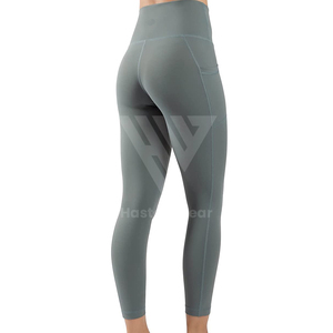 High Waist Plus Size Fitness Wear Solid <b>Pattern</b> <b>Leggings</b> For Women and Custom Design Digital Printing Workout <b>Leggings</b> - Product Image 3