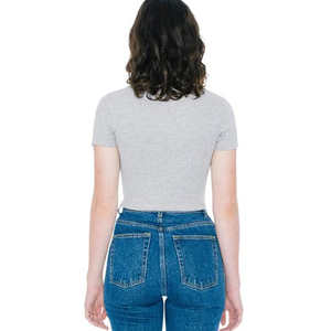 Camisetas cortas personalizadas, camisetas cortas básicas sexis, camisetas cortas para mujer con servicio OEM ODM personalizado, camisetas cortas para mujer - Product Image 4