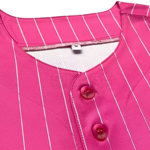 Camiseta de Béisbol con Detalles de Costura Duraderos y Superficie Lisa, con Acabado Premium, Cómoda, de Manga Corta, Ligera y Transpirable - Product Image 3
