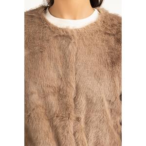 Abrigos de Piel Sintética para Mujer, Corte Regular, Modelo WM-JKT-WS25-006 - Product Image 4