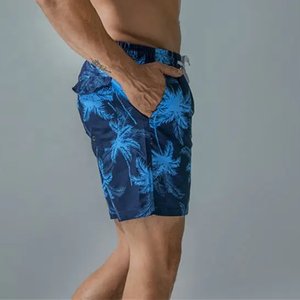 Pantalones cortos de malla de entrenamiento de baloncesto lisos de doble capa de poliéster con logotipo personalizado para hombre, transpirables, de cintura media, con bolsillos - Product Image 6