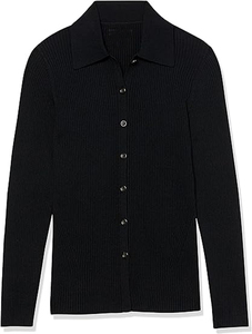 Stylish Oversized Winter <b>Cardigan</b> for <b>Women</b> Knitted Fleece Warm Sweater Coat Custom Logo Embroidery V-neck - Product Image 2