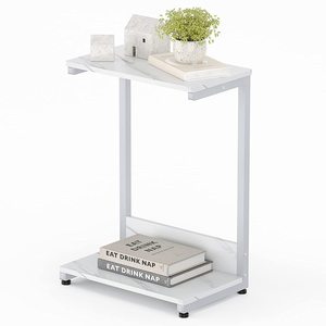 Hotel and Home Living Room Furniture Elegant Metal Rectangular <b>Side</b> <b>Tables</b> Coffee and Marble <b>Tables</b> for Comfort and Style - Product Image 1