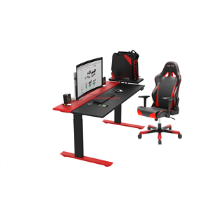 <b>Adjustable</b> Height COMBO SMART GAMING Red and Black Featuring Durable Melamine Surface Material - Product Image 1