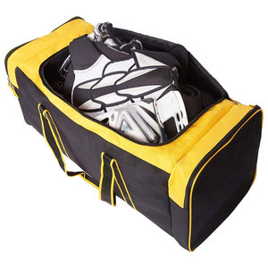 Promotional New Design Waterproof <b>Nylon</b> <b>Fabric</b> High Quality Travel Duffle Bags Unisex Customized Printed Logo - Product Image 5
