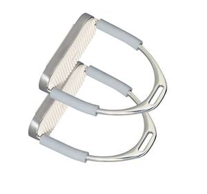 Recién llegado, estribos para montar a caballo de doma, empuñadura de seguridad ajustable ligera de aluminio, fábrica, Exportación de fabricante OEM - Product Image 4
