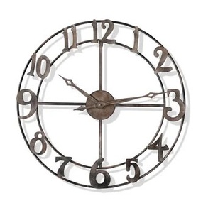 Grande qualité à prix raisonnable, achetez la meilleure horloge en métal durable pour le salon et la décoration de la maison - Product Image 1