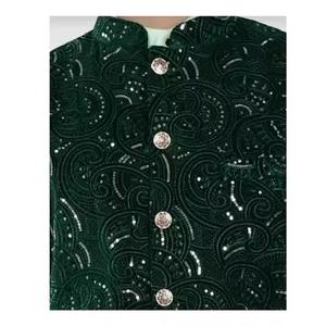 Export Quality Fabric & Textile Raw Material Embroidery <b>Velvet</b> Fabric <b>for</b> All Type Dress Available at Best Price - Product Image 1