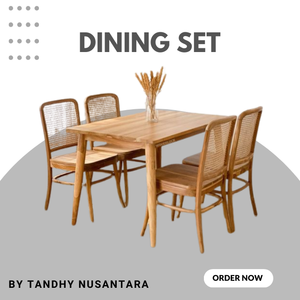 Ensemble de meubles pour restaurant, table de salle à manger avec 4 chaises, ensemble de salle à manger au design de haute qualité à vendre - Product Image 6