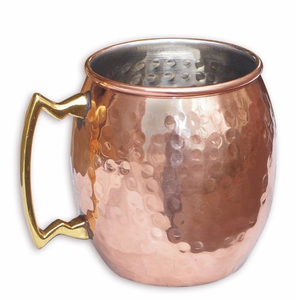 Tasses et mugs en cuivre de conception haut de gamme, durables et classiques pour le Moscow Mule, fabriqués en Inde, parfaits pour le camping - Product Image 3