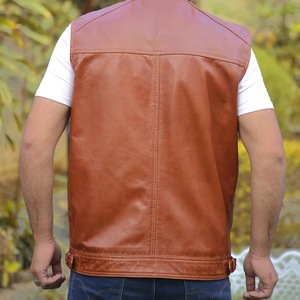 Chaqueta de cuero para hombre de diseño superior 100% de alta calidad con forro edredón de manga completa a un precio razonable diseño personalizado disponible - Product Image 3