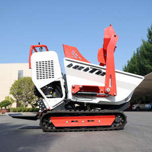 Selbstladender 800-kg-Diesel-Hydraulik-Raupen-Minidumper China 500 kg 800 kg mit Hebevorrichtung und Kran zum Verkauf - Product Image 5